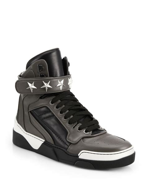 givenchy mens sneakers|givenchy high top sneakers men's.